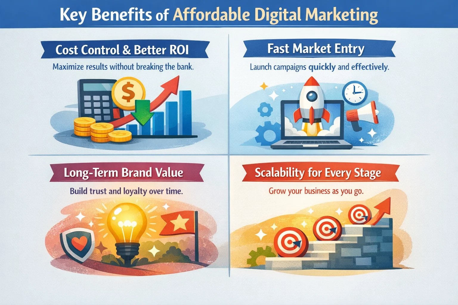 Key Benefits of Affordable Digital Marketing with Garage2Global
