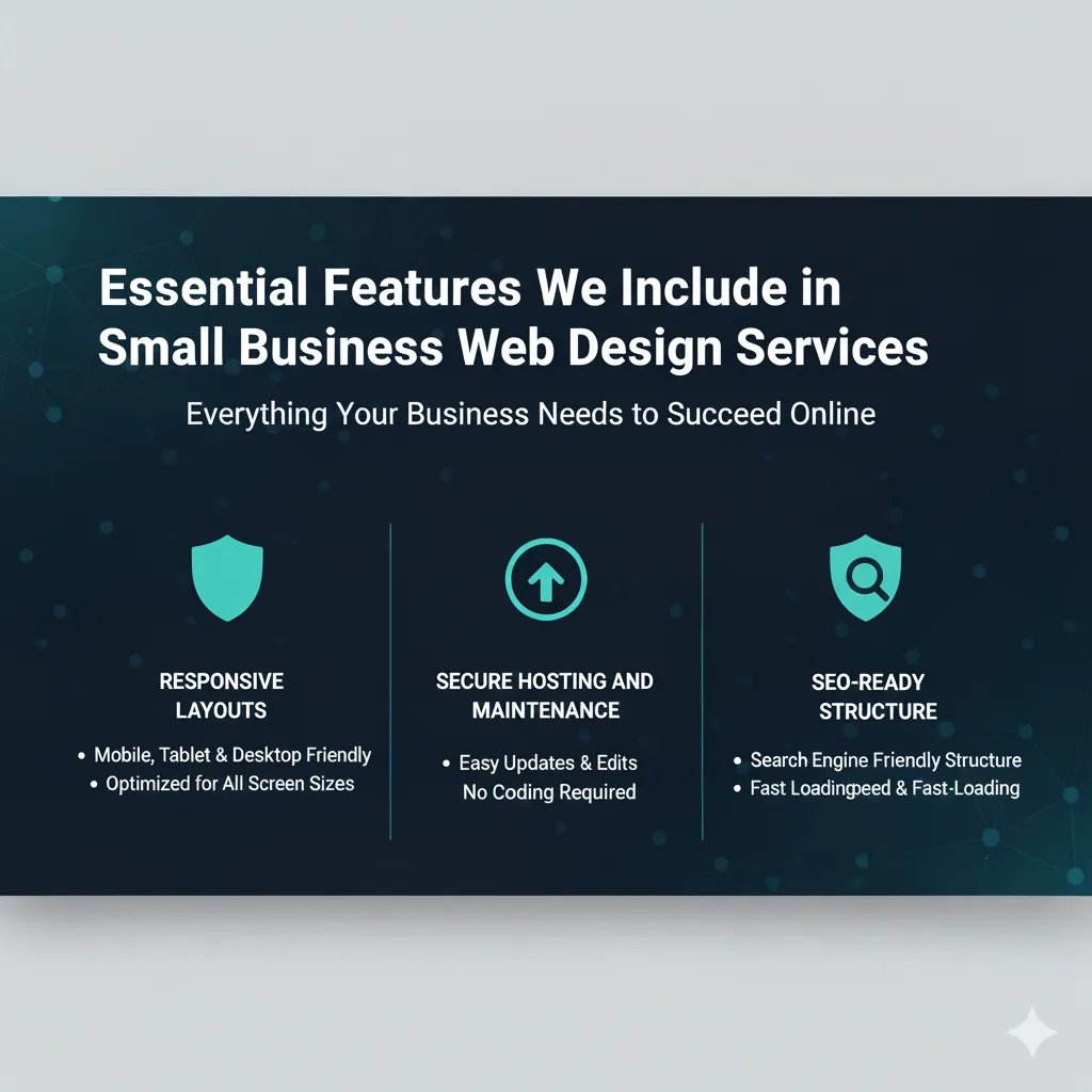Essential Features of small business web design