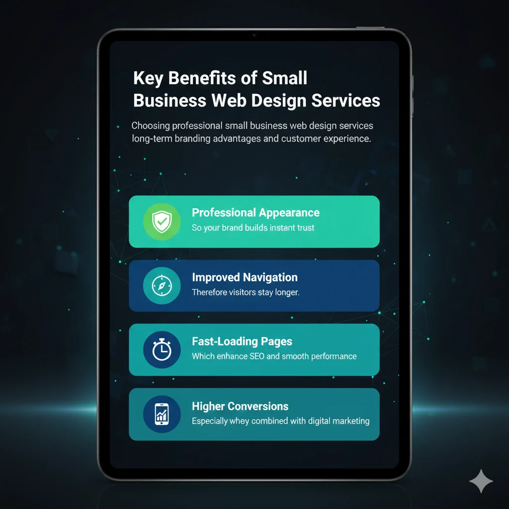 Small business web design