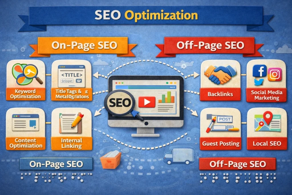 Search Engine Optimization: On-Page and Off-Page SEO