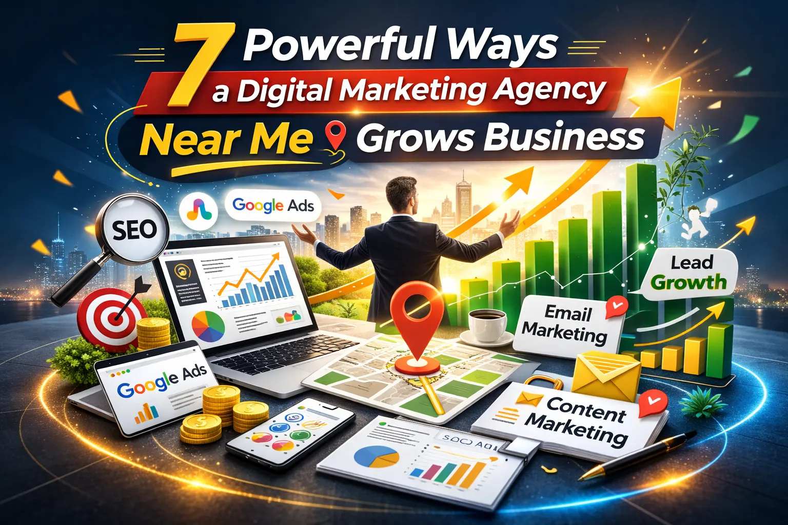 7 Powerful Ways a Digital Marketing Agency Near Me Grows Your Business